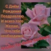 Крестнице От Крестной С Днем Рождения