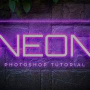 How To Make A Neon Text Effect In Photoshop