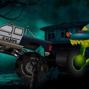 Машинка Хэллоуин Монстр Трак Мультик Toycar Halloween Monster Truck