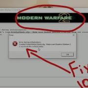 Couldn T Load Filesyscheck Cfg Call Of Duty Mw2 Fix