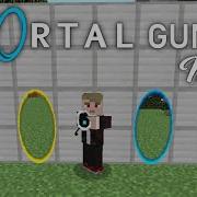 Обзор Portal Gun Mod На Minecraft