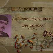 Ахлидин Нурулоев