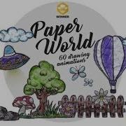 Motion Graphics Paper World Over 60 Drawing Animations 11042907 Videohive