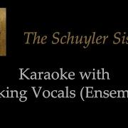 Hamilton The Schuyler Sisters Instrumental With Backing Vocals Ensemble