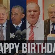 Happy Birthday Разными Голосами