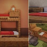 Minecraft 8 Bed Build Hacks And Ideas