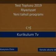 Riyaziyyat Test Toplusu Di M 2019 Toplu Test Ədədi Silsilələr 1 64
