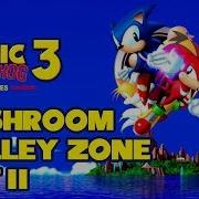 Sega Genesis Sonic The Hedgehog 3 Mushroom Valley Zone Act 2