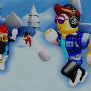 Roblox Симулятор Снега Снежная Атака