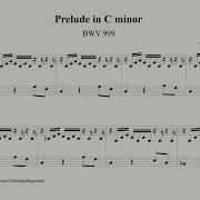 Prélude En Do Mineur J S Bach