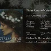 We Three Kings Of Orient Are Arr J Rutter Three Kings Of Orient