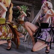 Mmd Tda Short Kimono Girls 2160P 4K