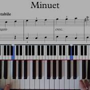 Menuet In C Minor