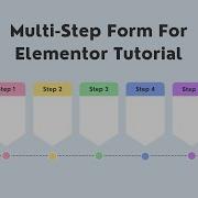 Multi Step Form For Elementor Tutorial Piotnet Addons For Elementor Pafe