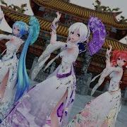 Mmd 極楽浄土 5Ver Gokuraku Jodo 5Ver Miku Haku Teto Luka Luoradart Inc