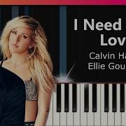 Piano Tutorial Ellie Goulding I Need Your Love