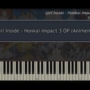 Honkai Impact 3 Op Girl Inside Animenz Sheet Music Midi