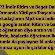 Ritim Ve Baget Dansı Ormanda Tavşanlar Orff Çalışması Ritim Ve Dikkat