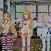 Mmd School Girls Dance Banana Song