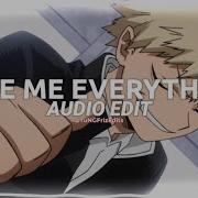 Give Me Everything Edit Audio