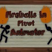 Stickman Animation Fireball Effect Pivot Animator