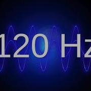 120 Hz Sine Wave Sound Frequency Tone