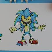 How To Draw Zombie Sonic