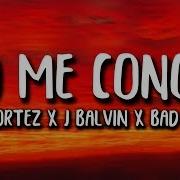 Jhay Cortez J Balvin Bad Bunny No Me Conoce Remix Letra