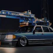 Tuning Mercedes Benz W126 Stance