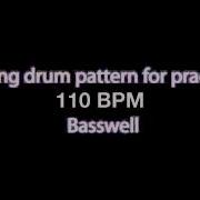 Swing 110 Bpm Drum Machine Loop Pattern