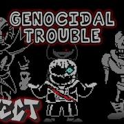 Genocidal Trouble Fnf Ost