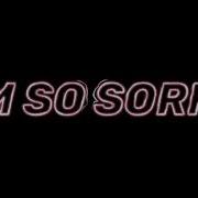 I M So Sorry Audio Edit