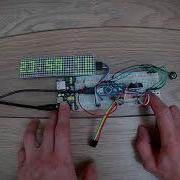 O Clock Arduino Simple Led Matrix Простые Часы На Матрице 8Х32