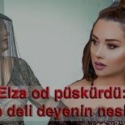 Elza Od Püskürdü Mənə Dəli Deyənin Nəslini