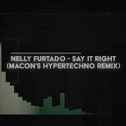 Nelly Furtado Say It Right Macos Hyper Techno Remix