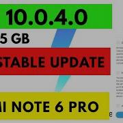 Redmi Note 6 Pro Miui 10 0 4 0 Stable Update Released New Changelog