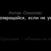 Ольга Соколова Невозвращайся