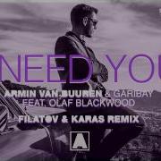 Armin Van Buuren Garibay Ft Olaf Blackwood I Need You Filatov Karas Remix