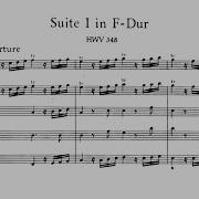 Water Music Suite No 1 In F Major Hwv 348 Passepied