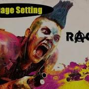 Rage 2 How To Set Language In Game Menu English