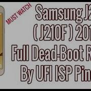 Samsung J2 J210F Full Dead Boot Repair By Ufi Isp Pinout