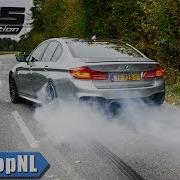 Bmw M5 F90 Competition Exhaust Sound Burnout Drifts Top Speed By Autotopnl