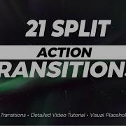 21 Action Split Transitions With Sound Fx Free Premiere Pro Templates