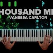 Vanessa Carlton A Thousand Miles Piano Cover