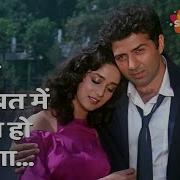 Main Teri Mohabbat Mein Sad Sunny Deol Madhuri Dixit Tridev