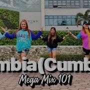 Tumbao Cumbia Zumba Mega Mix 101 Coreografia