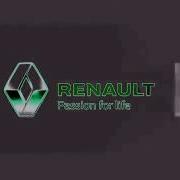 Renault New Logo In Aquamarinegreenflangedsawchorded