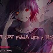 Nightcore All Alone Skydxddy Lyrics