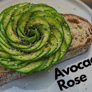 How To Make An Avocado Rose