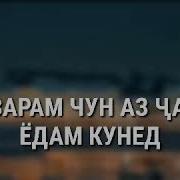 Бигзарам Чун Аз Ҷаҳон Ёдам Кунед Дар Куҷои Гуфта Фарёдам Кунед